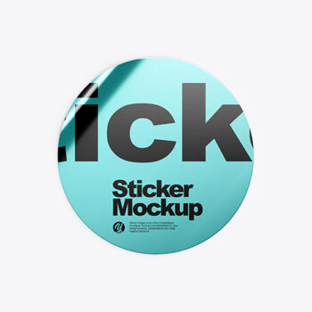 2.8” (inches) Round Sticker